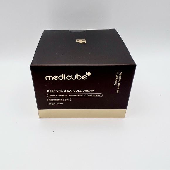 Medicube Other - Medicube Deep Vita C Capsule Cream - Brown & Gold Box